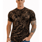 KoAzo 41 - Velvet T-shirt for Men - Sarman Fashion - Wholesale Clothing Fashion Brand for Men from Canada
