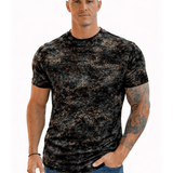 KoAzo 42 - Velvet T-shirt for Men - Sarman Fashion - Wholesale Clothing Fashion Brand for Men from Canada
