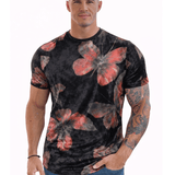 KoAzo 43 - Velvet T-shirt for Men - Sarman Fashion - Wholesale Clothing Fashion Brand for Men from Canada
