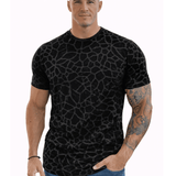 KoAzo 47 - Velvet T-shirt for Men - Sarman Fashion - Wholesale Clothing Fashion Brand for Men from Canada