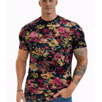 KoAzo 52 - Velvet T-shirt for Men - Sarman Fashion - Wholesale Clothing Fashion Brand for Men from Canada