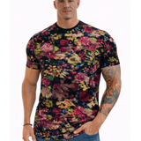 KoAzo 52 - Velvet T-shirt for Men - Sarman Fashion - Wholesale Clothing Fashion Brand for Men from Canada