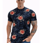 KoAzo 53 - Velvet T-shirt for Men - Sarman Fashion - Wholesale Clothing Fashion Brand for Men from Canada