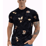KoAzo 54 - Velvet T-shirt for Men - Sarman Fashion - Wholesale Clothing Fashion Brand for Men from Canada