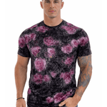 KoAzo 6 - Velvet T-shirt for Men - Sarman Fashion - Wholesale Clothing Fashion Brand for Men from Canada