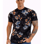 KoAzo 60 - Velvet T-shirt for Men - Sarman Fashion - Wholesale Clothing Fashion Brand for Men from Canada