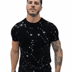 KoAzo 75 - Velvet T-shirt for Men - Sarman Fashion - Wholesale Clothing Fashion Brand for Men from Canada