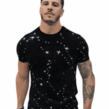 KoAzo 75 - Velvet T-shirt for Men - Sarman Fashion - Wholesale Clothing Fashion Brand for Men from Canada