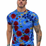 KoAzo 82 - Velvet T-shirt for Men - Sarman Fashion - Wholesale Clothing Fashion Brand for Men from Canada