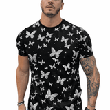 KoAzo 84 - Velvet T-shirt for Men - Sarman Fashion - Wholesale Clothing Fashion Brand for Men from Canada