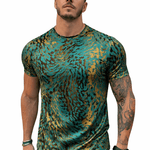 KoAzo 85 - Velvet T-shirt for Men - Sarman Fashion - Wholesale Clothing Fashion Brand for Men from Canada