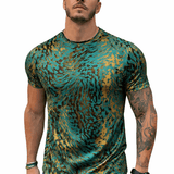 KoAzo 85 - Velvet T-shirt for Men - Sarman Fashion - Wholesale Clothing Fashion Brand for Men from Canada