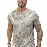 KoAzo 86 - Velvet T-shirt for Men - Sarman Fashion - Wholesale Clothing Fashion Brand for Men from Canada