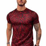 KoAzo 91 - Velvet T-shirt for Men - Sarman Fashion - Wholesale Clothing Fashion Brand for Men from Canada