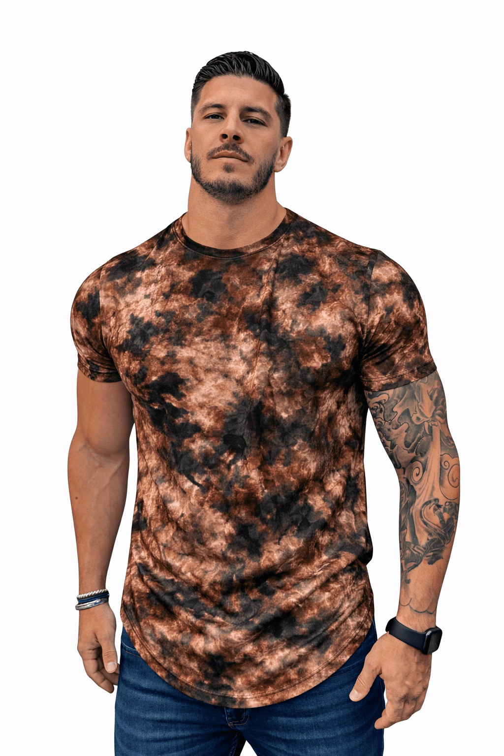 KoAzo 92 - Velvet T-shirt for Men - Sarman Fashion - Wholesale Clothing Fashion Brand for Men from Canada