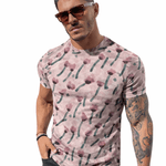 KoAzo 93 - Velvet T-shirt for Men - Sarman Fashion - Wholesale Clothing Fashion Brand for Men from Canada