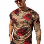 KoAzo 94 - Velvet T-shirt for Men - Sarman Fashion - Wholesale Clothing Fashion Brand for Men from Canada