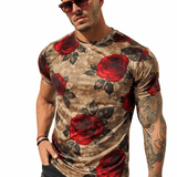 KoAzo 94 - Velvet T-shirt for Men - Sarman Fashion - Wholesale Clothing Fashion Brand for Men from Canada