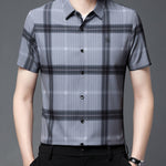 Krestik - Short Sleeves Shirt for Men - Sarman Fashion - Wholesale Clothing Fashion Brand for Men from Canada