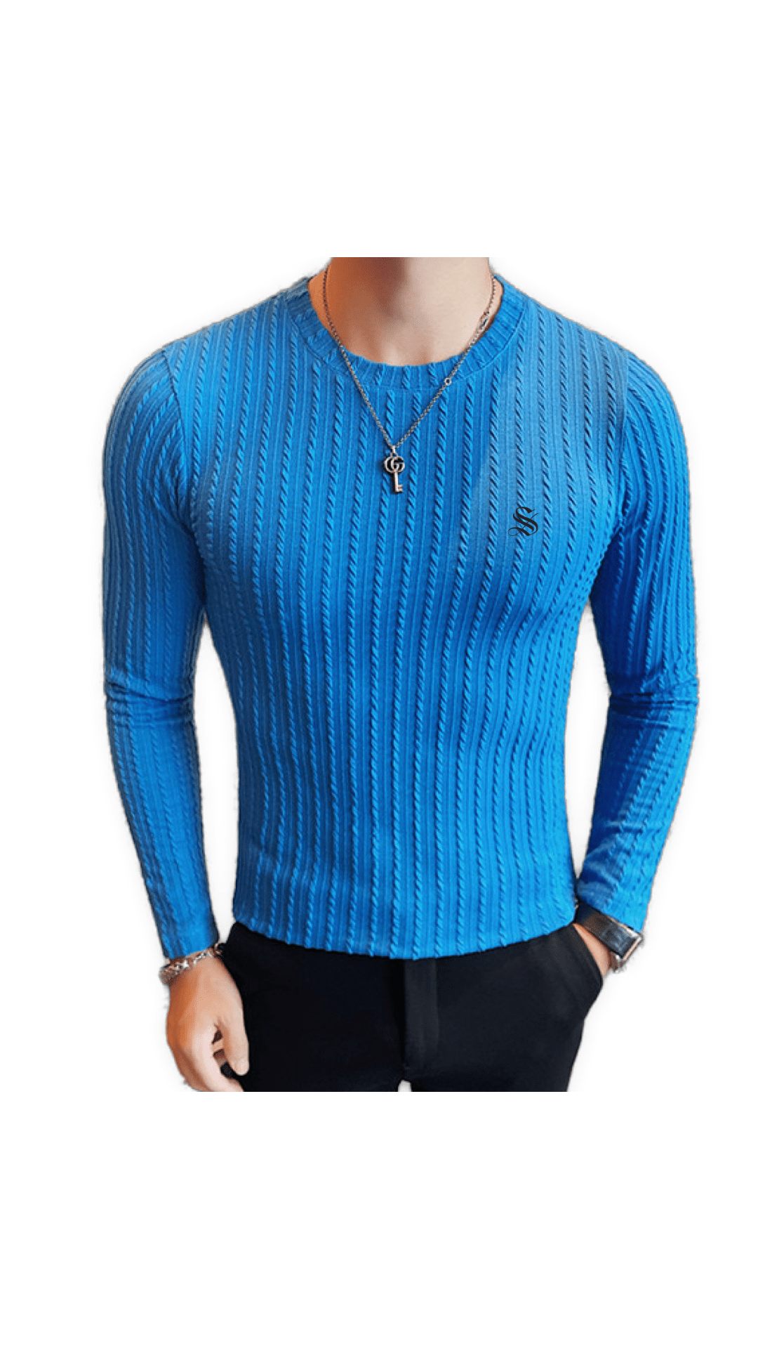 Krozomol - Long Sleeve Shirt for Men - Sarman Fashion - Wholesale Clothing Fashion Brand for Men from Canada