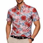 KSIX 4 - Short Sleeves Shirt for Men - Sarman Fashion - Wholesale Clothing Fashion Brand for Men from Canada
