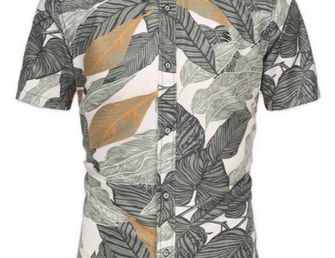 Kumar - Short Sleeves Shirt for Men - Sarman Fashion - Wholesale Clothing Fashion Brand for Men from Canada