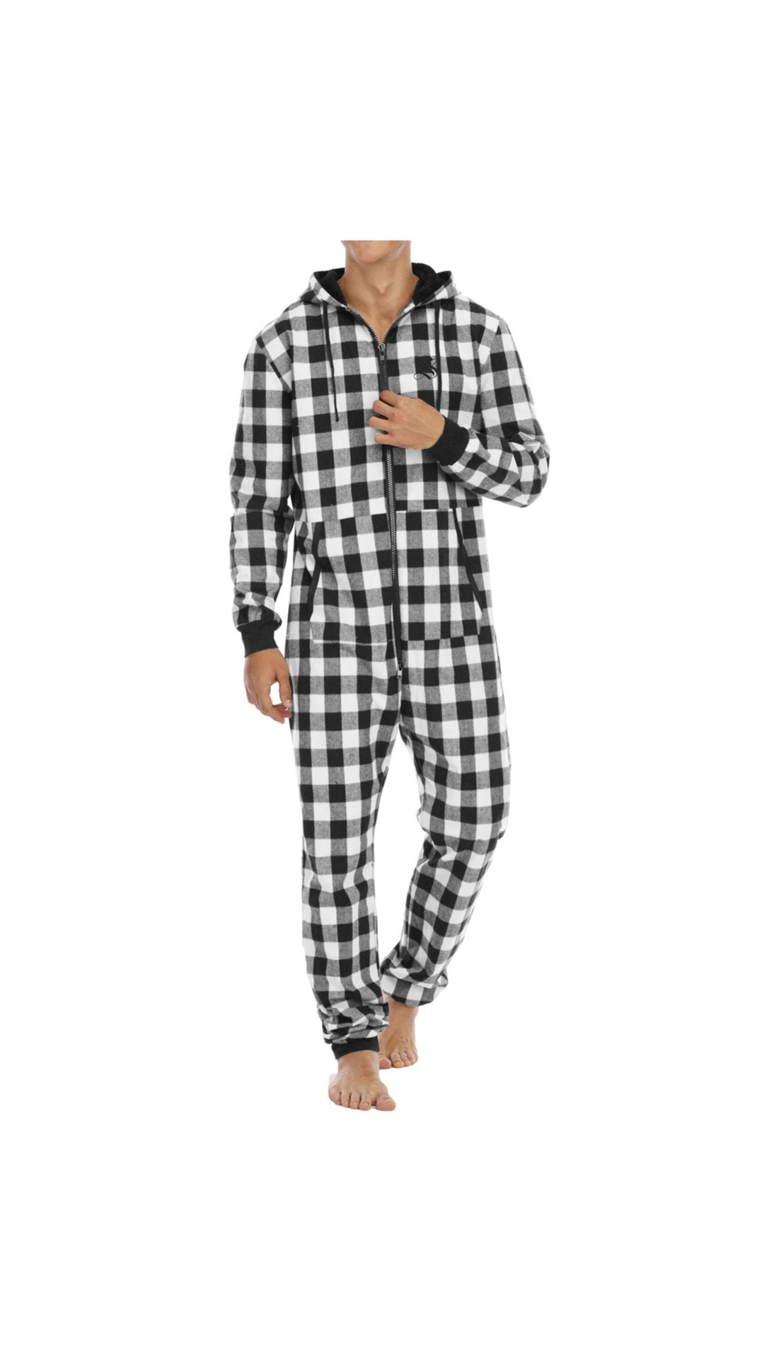 Kungu 6 - Jumpsuit Hoodie for Men - Sarman Fashion - Wholesale Clothing Fashion Brand for Men from Canada