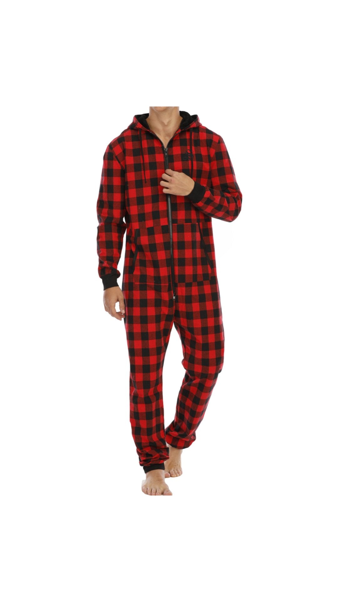 Kungu 6 - Jumpsuit Hoodie for Men - Sarman Fashion - Wholesale Clothing Fashion Brand for Men from Canada