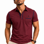 Kusfoc - Polo Shirt for Men - Sarman Fashion - Wholesale Clothing Fashion Brand for Men from Canada