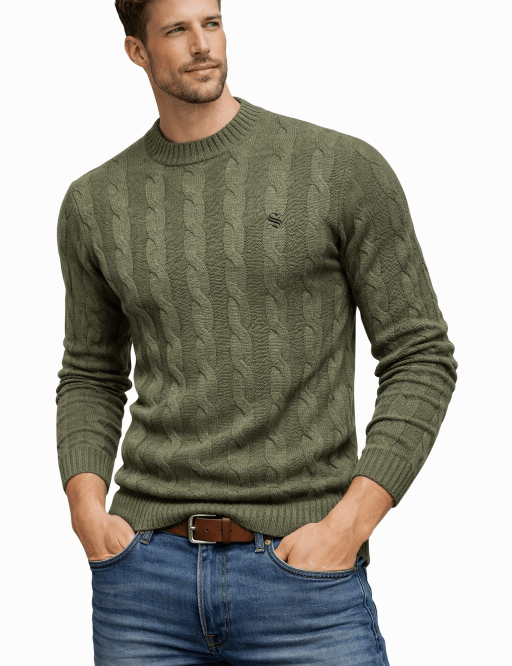 Kvn 22 - Sweater for Men - Sarman Fashion - Wholesale Clothing Fashion Brand for Men from Canada