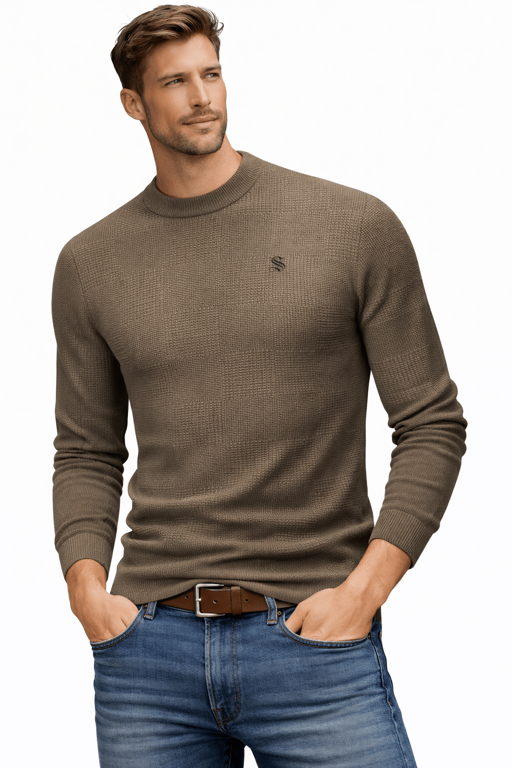 Kvn 25 - Sweater for Men - Sarman Fashion - Wholesale Clothing Fashion Brand for Men from Canada