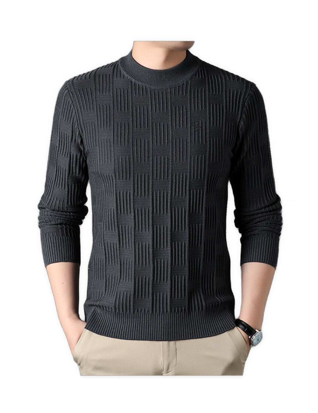 Kvn 32 - Sweater for Men - Sarman Fashion - Wholesale Clothing Fashion Brand for Men from Canada