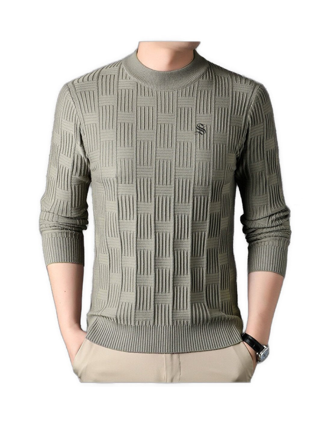 Kvn 32 - Sweater for Men - Sarman Fashion - Wholesale Clothing Fashion Brand for Men from Canada