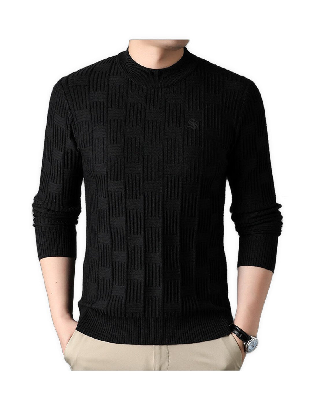 Kvn 32 - Sweater for Men - Sarman Fashion - Wholesale Clothing Fashion Brand for Men from Canada