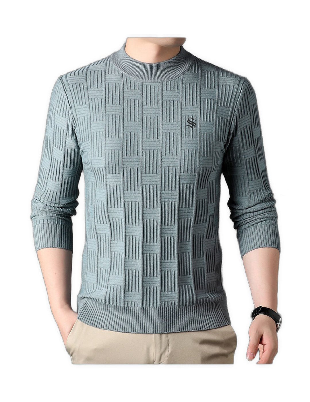 Kvn 32 - Sweater for Men - Sarman Fashion - Wholesale Clothing Fashion Brand for Men from Canada