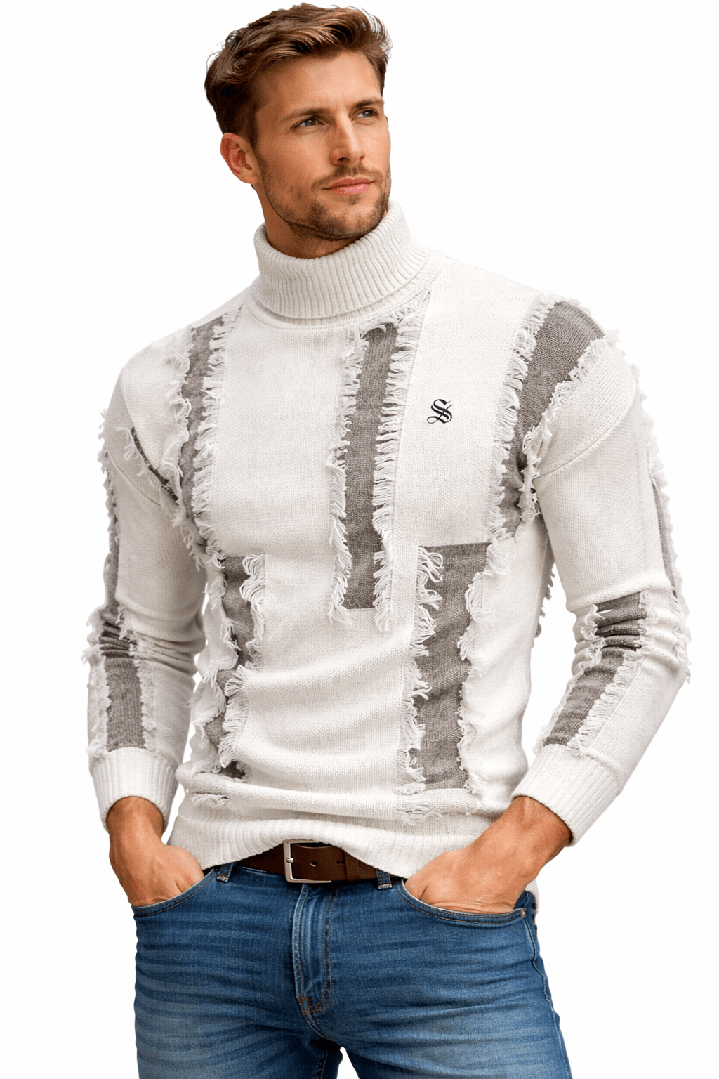 Kvn 4 - Sweater for Men - Sarman Fashion - Wholesale Clothing Fashion Brand for Men from Canada