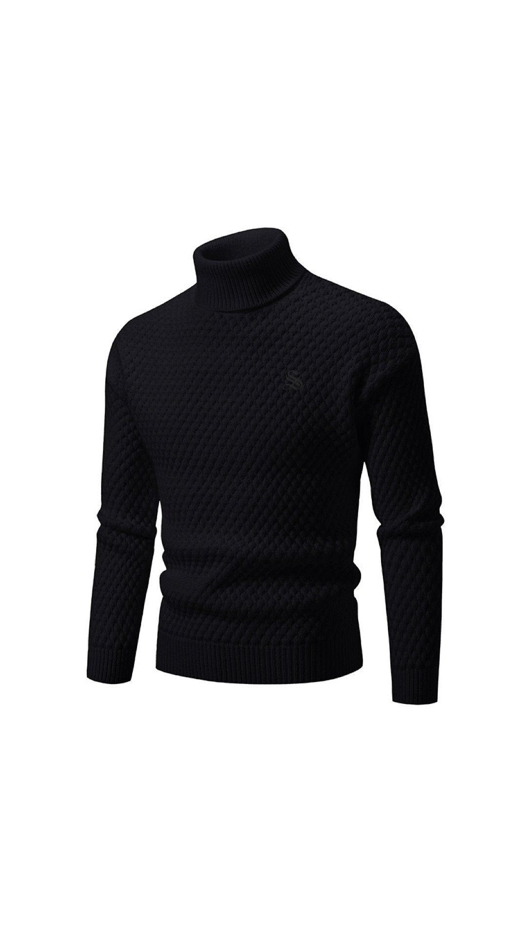 Kvn 9 - High Neck Sweater for Men - Sarman Fashion - Wholesale Clothing Fashion Brand for Men from Canada