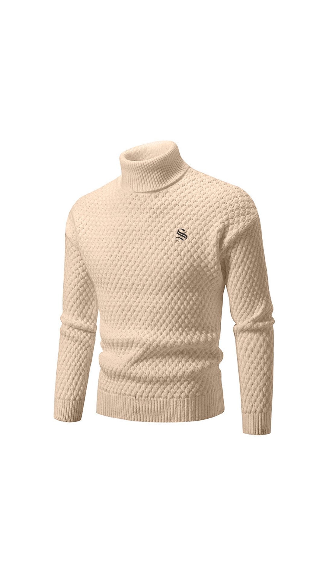 Kvn 9 - High Neck Sweater for Men - Sarman Fashion - Wholesale Clothing Fashion Brand for Men from Canada