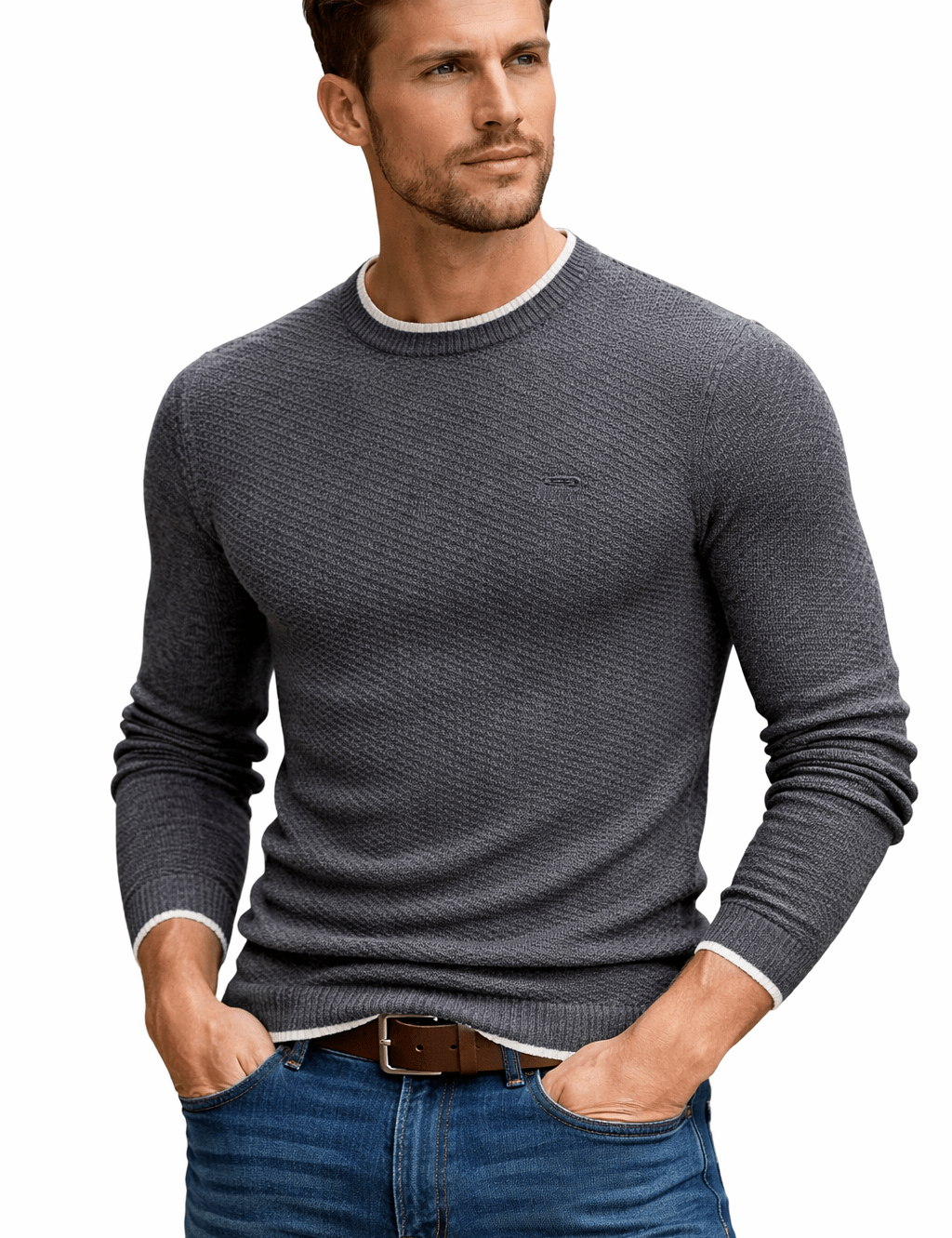 Kvn - Sweater for Men - Sarman Fashion - Wholesale Clothing Fashion Brand for Men from Canada
