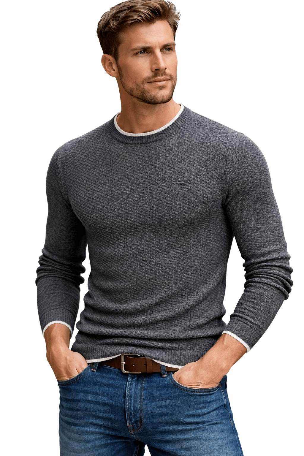 Kvn - Sweater for Men - Sarman Fashion - Wholesale Clothing Fashion Brand for Men from Canada