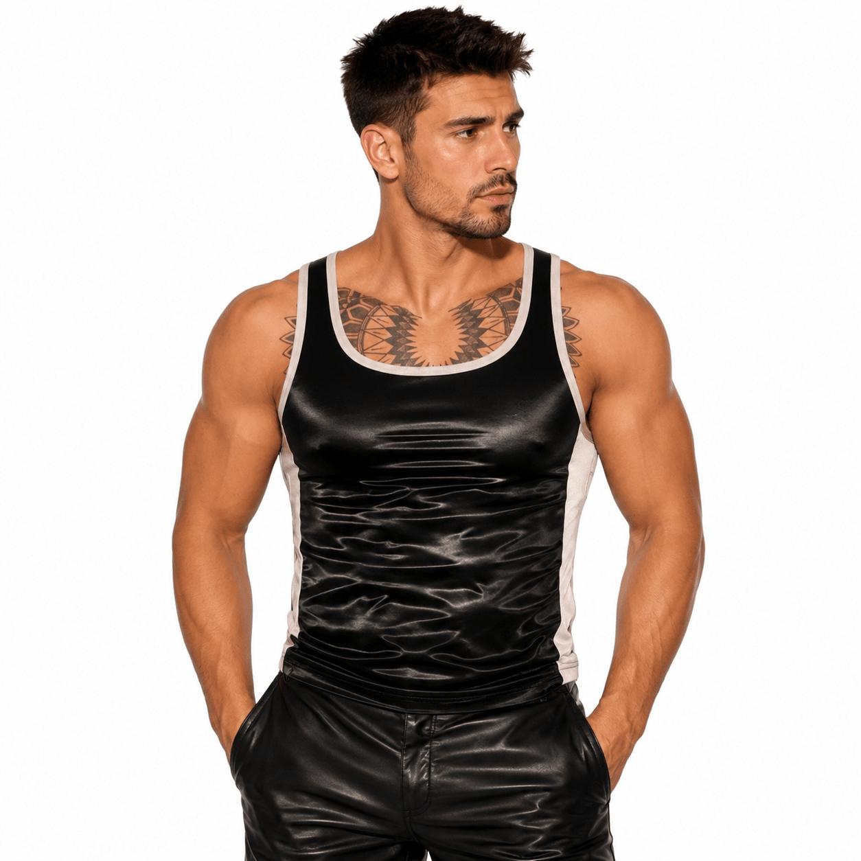 Labna 2 - Tank Top for Men - Sarman Fashion - Wholesale Clothing Fashion Brand for Men from Canada