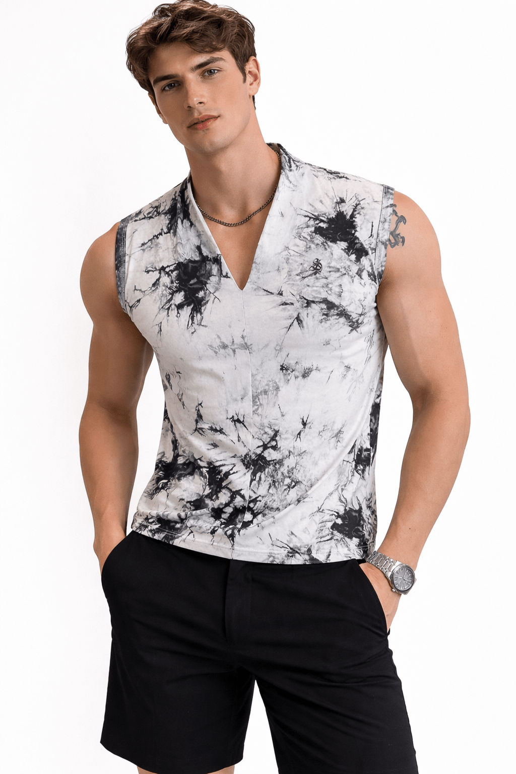 Labna 5 - Tank Top for Men - Sarman Fashion - Wholesale Clothing Fashion Brand for Men from Canada
