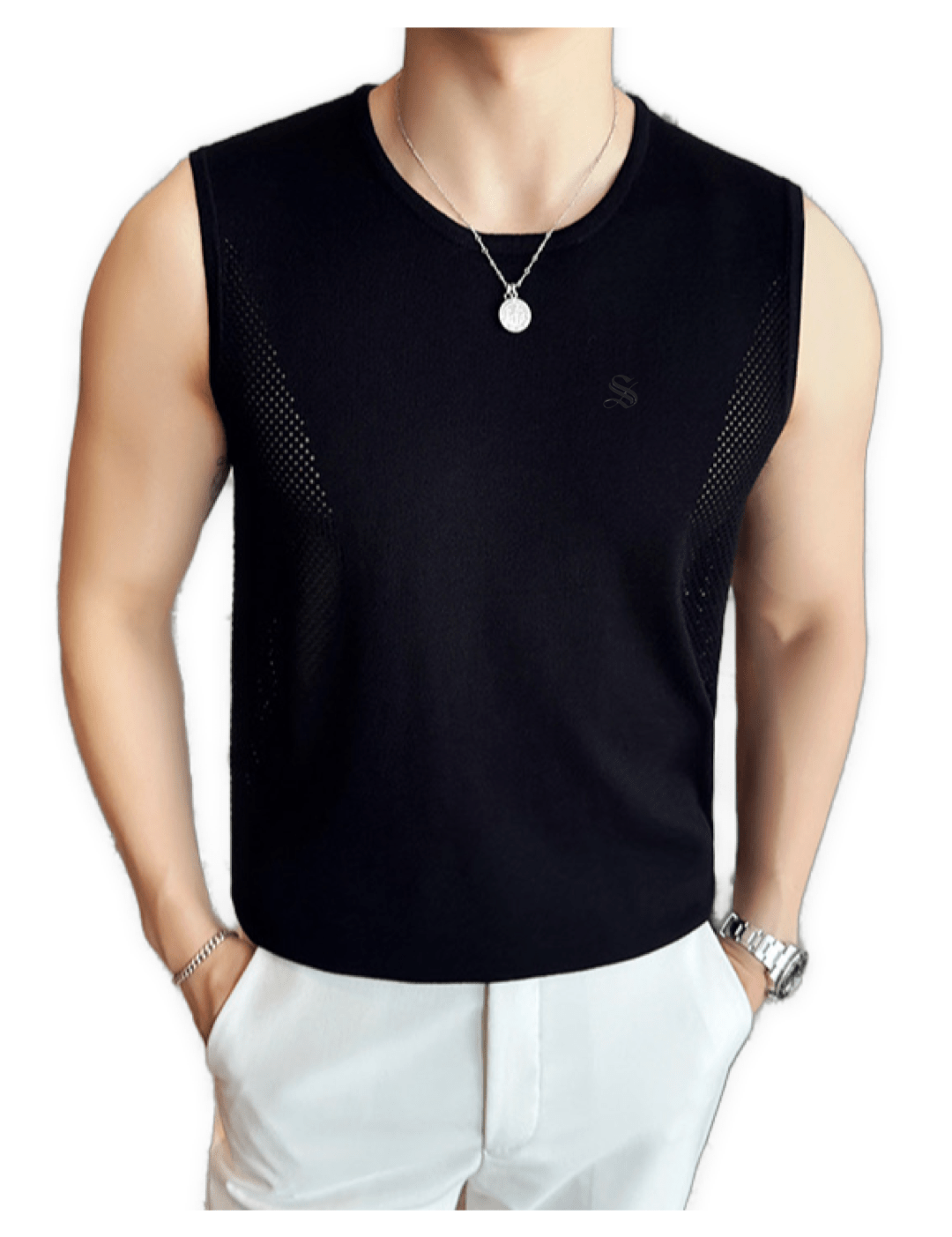 Labna 6 - Tank Top for Men - Sarman Fashion - Wholesale Clothing Fashion Brand for Men from Canada