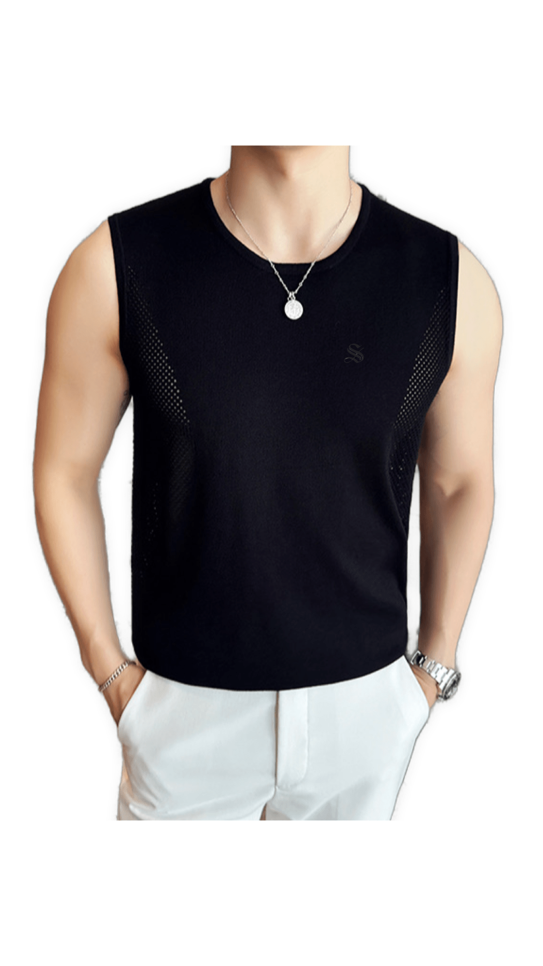 Labna 6 - Tank Top for Men - Sarman Fashion - Wholesale Clothing Fashion Brand for Men from Canada