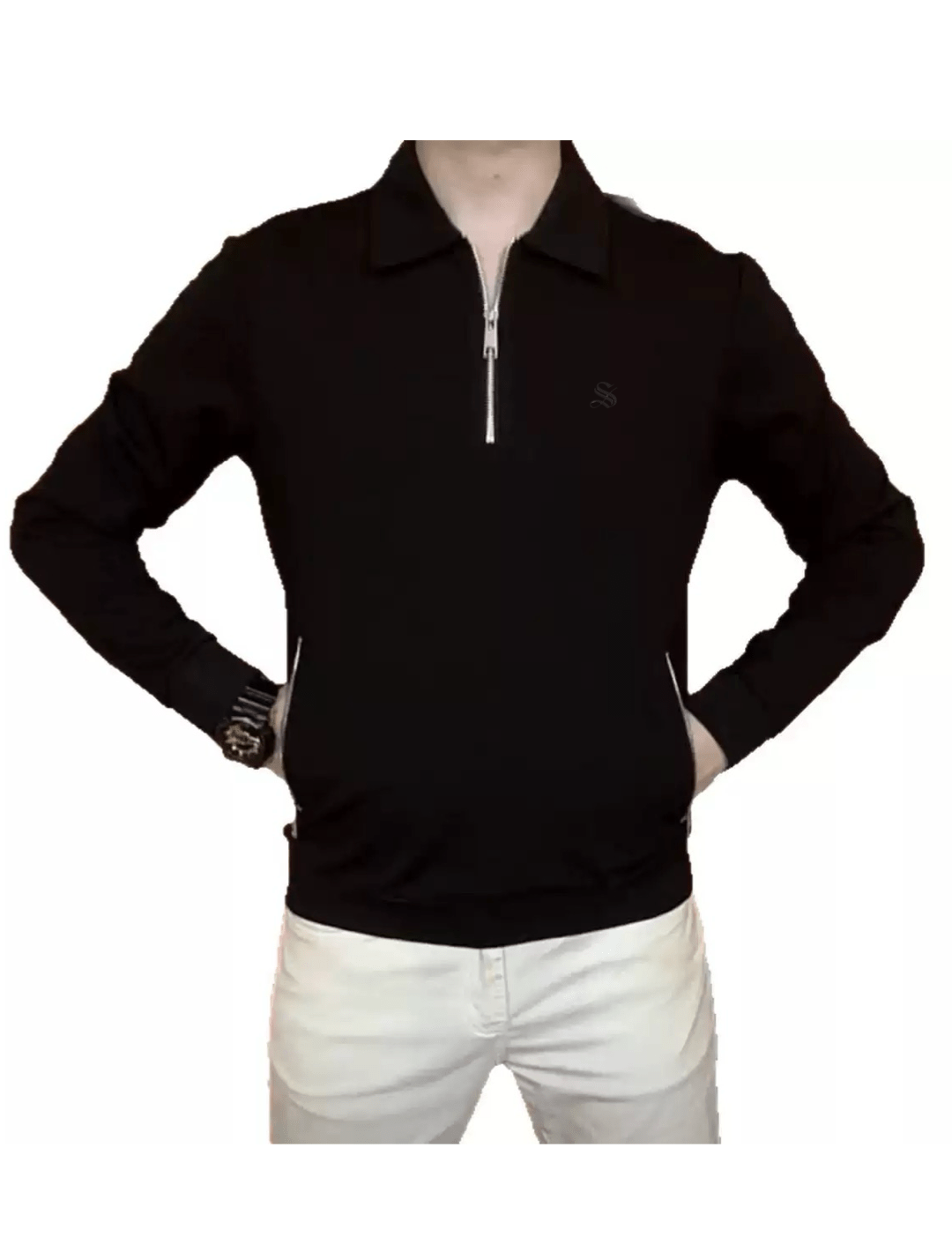 Lada 2 - Long Sleeves Track Top for Men - Sarman Fashion - Wholesale Clothing Fashion Brand for Men from Canada