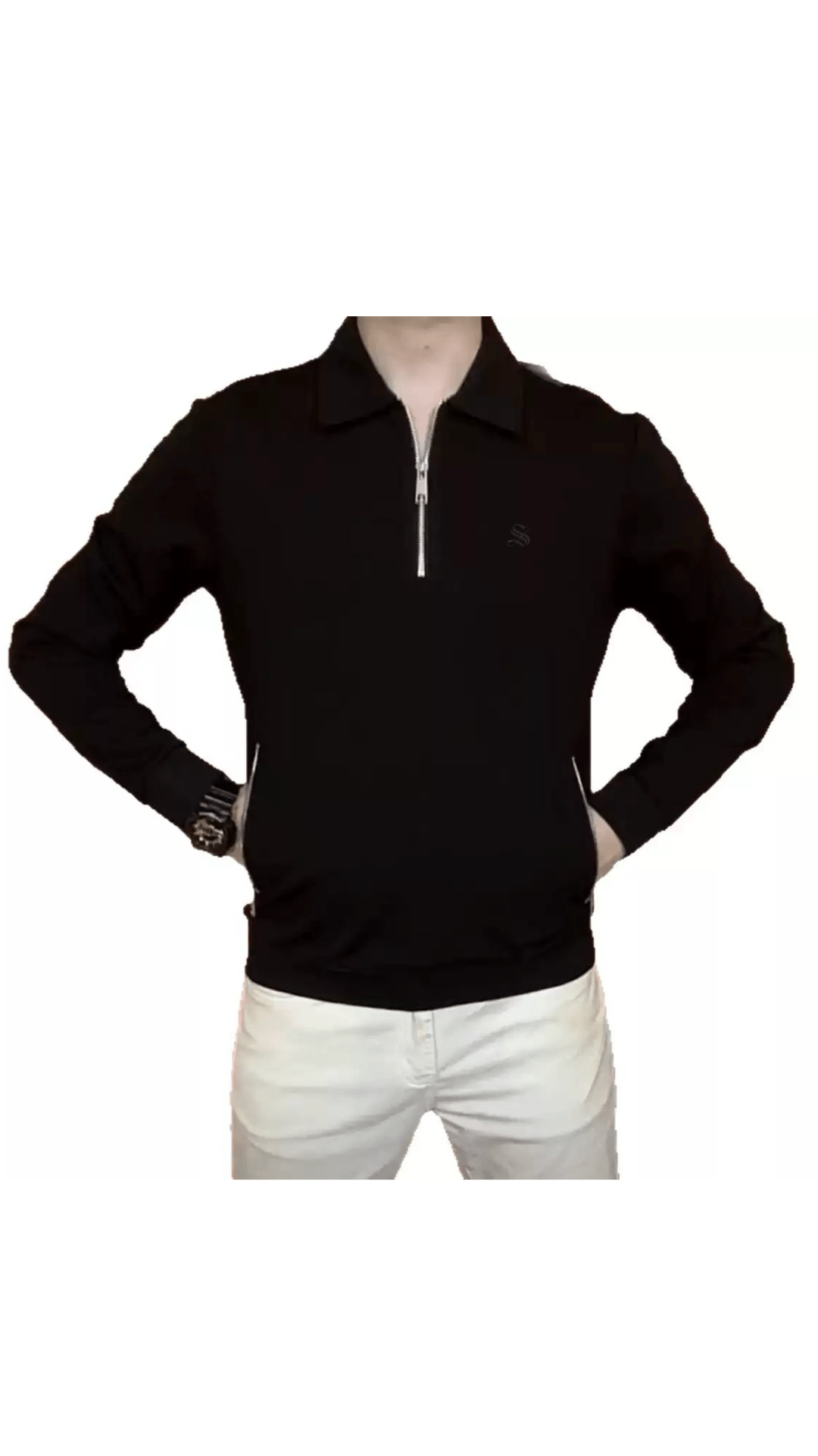 Lada 2 - Long Sleeves Track Top for Men - Sarman Fashion - Wholesale Clothing Fashion Brand for Men from Canada