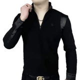 Lada - Long Sleeves Track Top for Men - Sarman Fashion - Wholesale Clothing Fashion Brand for Men from Canada