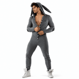 Lapu - Jumpsuit Leggings for Men - Sarman Fashion - Wholesale Clothing Fashion Brand for Men from Canada