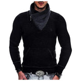 Lavba - High Neck Sweater for Men - Sarman Fashion - Wholesale Clothing Fashion Brand for Men from Canada