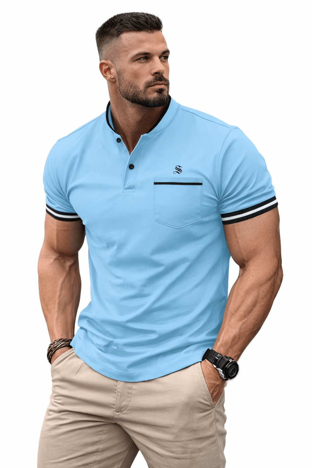 Lejit 2 - Polo Shirt for Men - Sarman Fashion - Wholesale Clothing Fashion Brand for Men from Canada